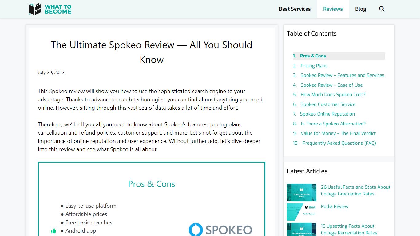 The Ultimate Spokeo Review — All You Should Know - What To Become